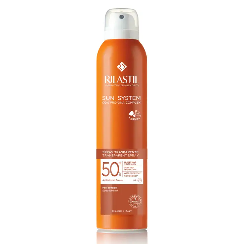 Sun System Spray Trasparente SPF50+ - Solari alta protezione