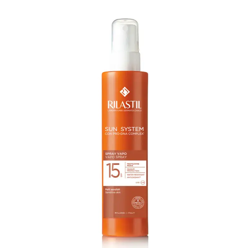 Sun System Spray Vapo SPF15 - Solari media protezione