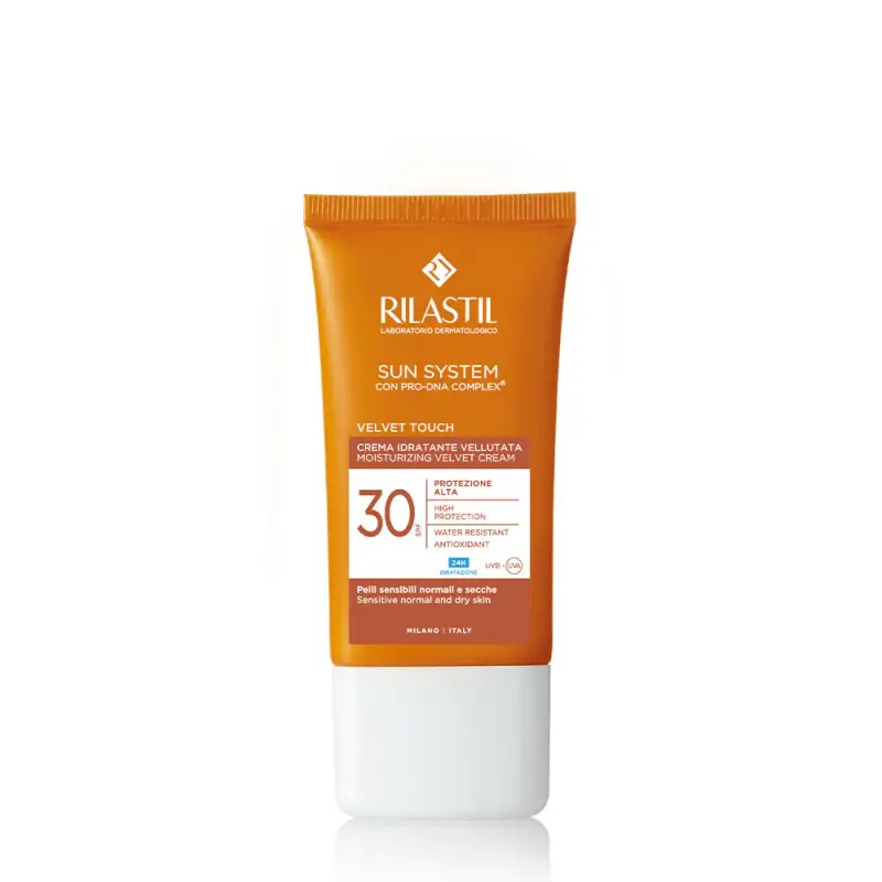 Sun System Velvet Touch SPF30 - Protezione solare viso
