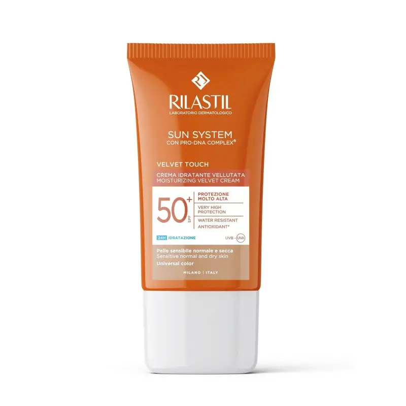 Sun System Velvet Touch SPF50+ Universal Color - Protezione solare viso