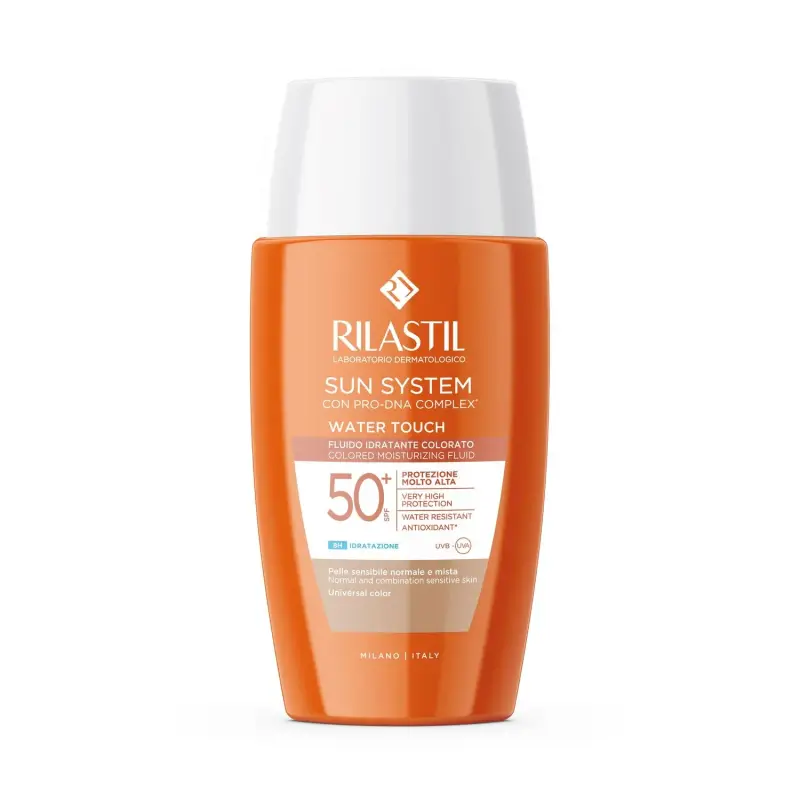 Sun System Water Touch Matt SPF50+ universal color - Protezione solare viso
