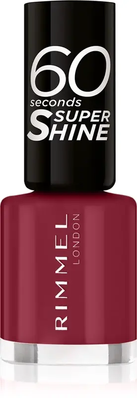60 Seconds Super Shine smalto per unghie colore 710 Oh My Cherry 8 ml
