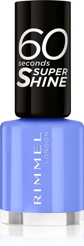 60 Seconds Super Shine smalto per unghie colore 856 Blue Breeze 8 ml