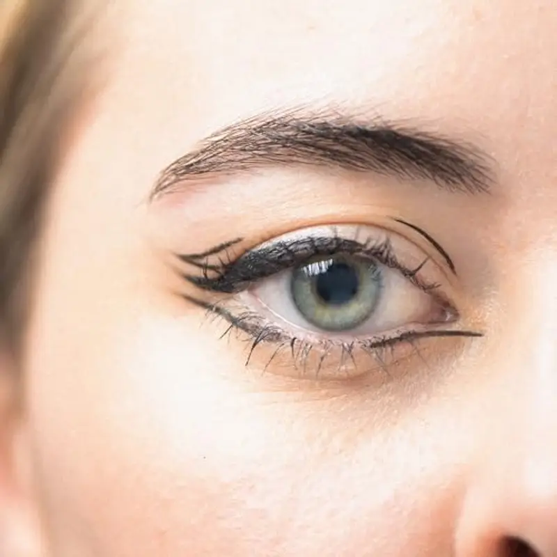 Rimmel - Eyeliner Waterproof Exaggerate Liquid - Eyeliner ultra definizione Liquido a Lunga Durata - Black miniatura 3