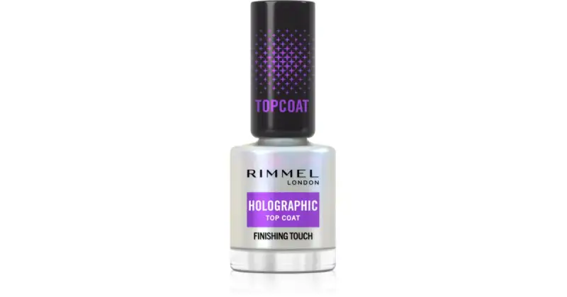 Holographic top coat unghie con glitter 12 ml