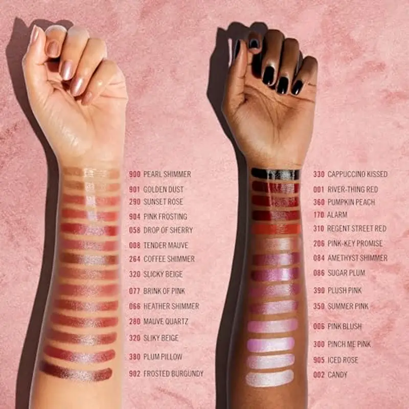 Rimmel Lasting Finish, 086 Sugar Plum, Rossetto Satinato, Lunga Durata, Finish Satinato, Ricco Colore, Idratante, Formula Vegana, 4g miniatura 3