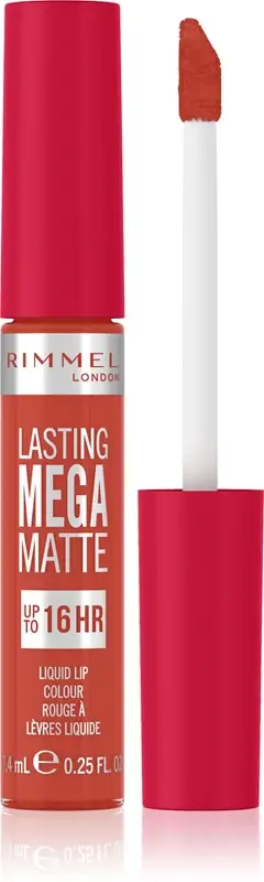 Lasting Mega Matte Rossetto liquido 7,4 ml Scarlet Flames