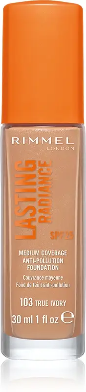 Lasting Radiance fondotinta illuminante SPF 25 colore 103 True Ivory 30 ml