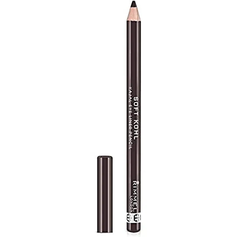 Rimmel London Eyeliner Soft Kohl Kajal - Matita Occhi Morbida a Lunga Tenuta - Sable Brown