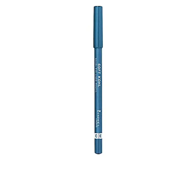 Rimmel London Eyeliner Soft Kohl Kajal - Matita Occhi Morbida a Lunga Tenuta - Denim Blue