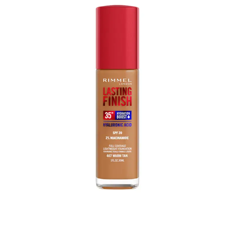 London Lasting Finish Boost idratante Spf20 407-Warm Tan 30ml