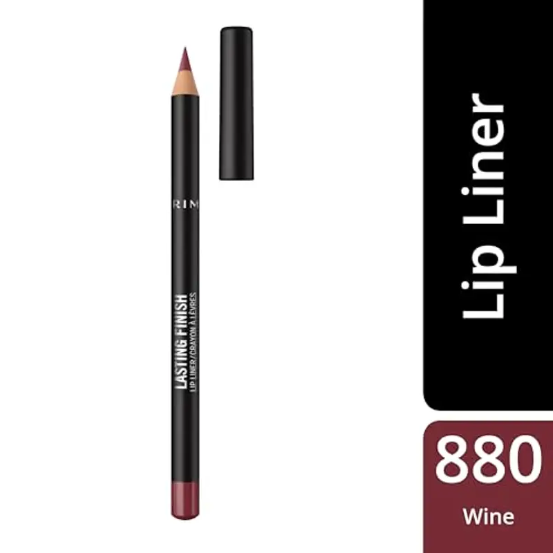 Rimmel London Lasting Finish Matita Labbra, Lunga Durata e Colore Intenso, 880 Wine, 1.2 g miniatura 3