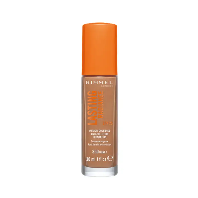 London Lasting Radiance Fondotinta Liquido Naturale Copertura Media 350 Miele SPF 25 30 ml