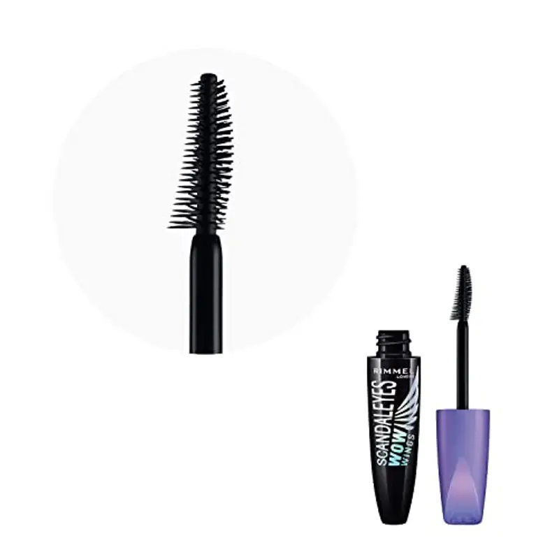 Rimmel London Mascara Volumizzante ScandalEyes Wow, Volume 11x, Ciglia Effetto Wow, Extreme Black miniatura 3