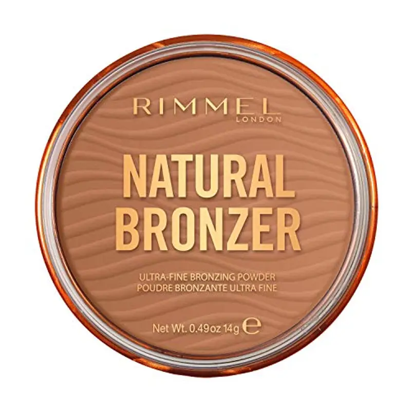 Rimmel London, Nuova Natural Bronzer, Terra Compatta Effetto Naturalmente Abbronzato, 002 Sunbronze