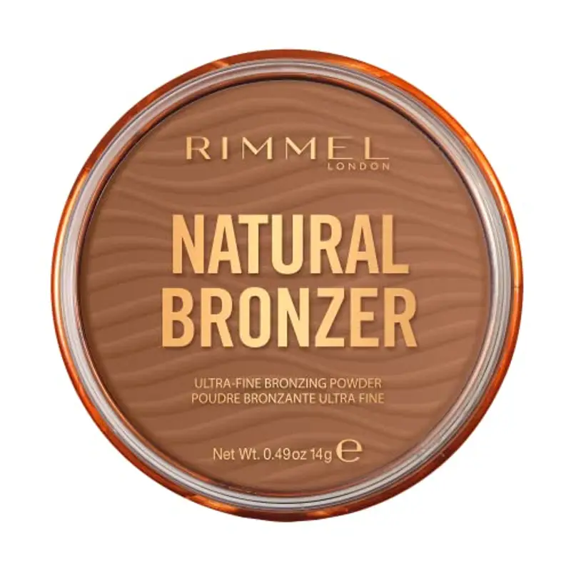 Rimmel London, Nuova Natural Bronzer, Terra Compatta Effetto Naturalmente Abbronzato, 003 Sunset