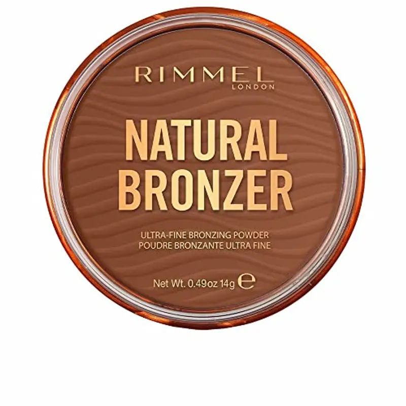 Rimmel London, Nuova Natural Bronzer, Terra Compatta Effetto Naturalmente Abbronzato, 004 Sundown, Colore Unità (Confezione da 1), 99350059860