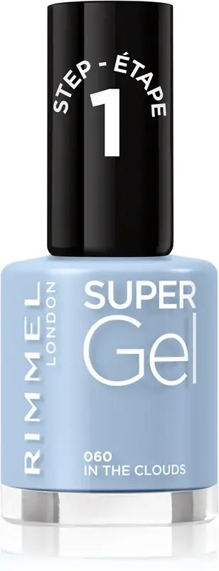 Super Gel smalto gel per unghie senza lampada UV/LED colore 060 In The Clouds 12 ml