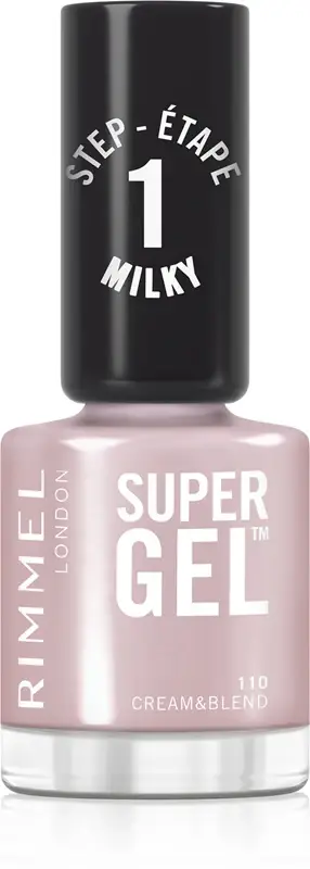Super smalto gel per unghie senza lampada UV/LED colore 110 Cream & Blend 12 ml