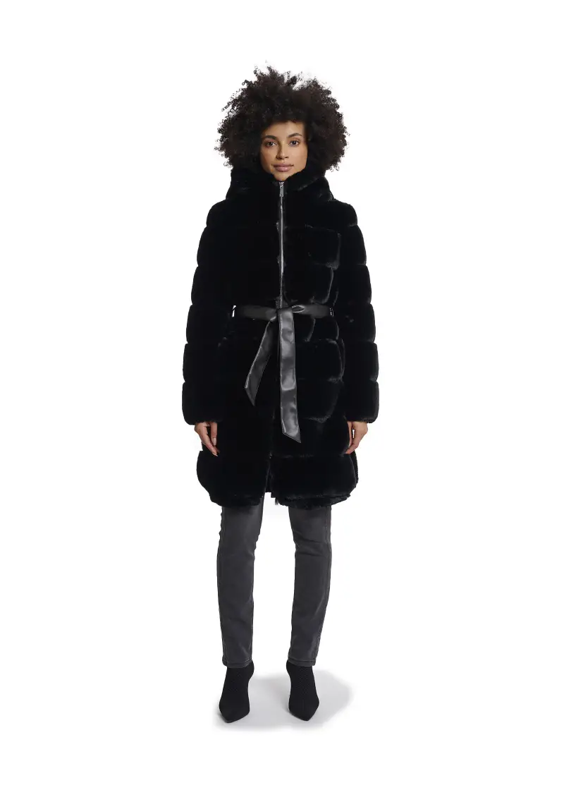 Cappotto Donna Black miniatura 2