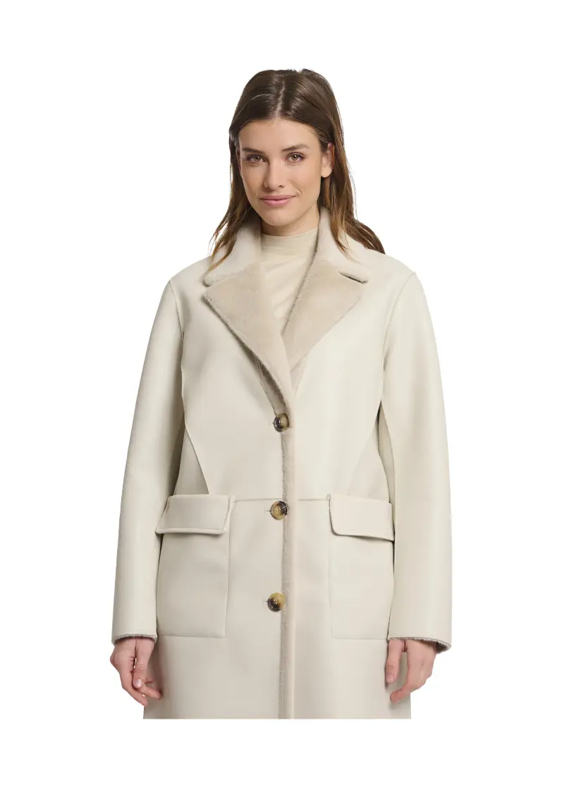 Cappotto Donna Panna miniatura 3