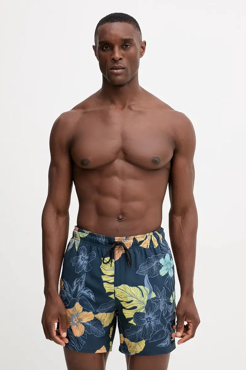 pantaloncini da bagno FUN TIMES colore blu navy 09GMBO