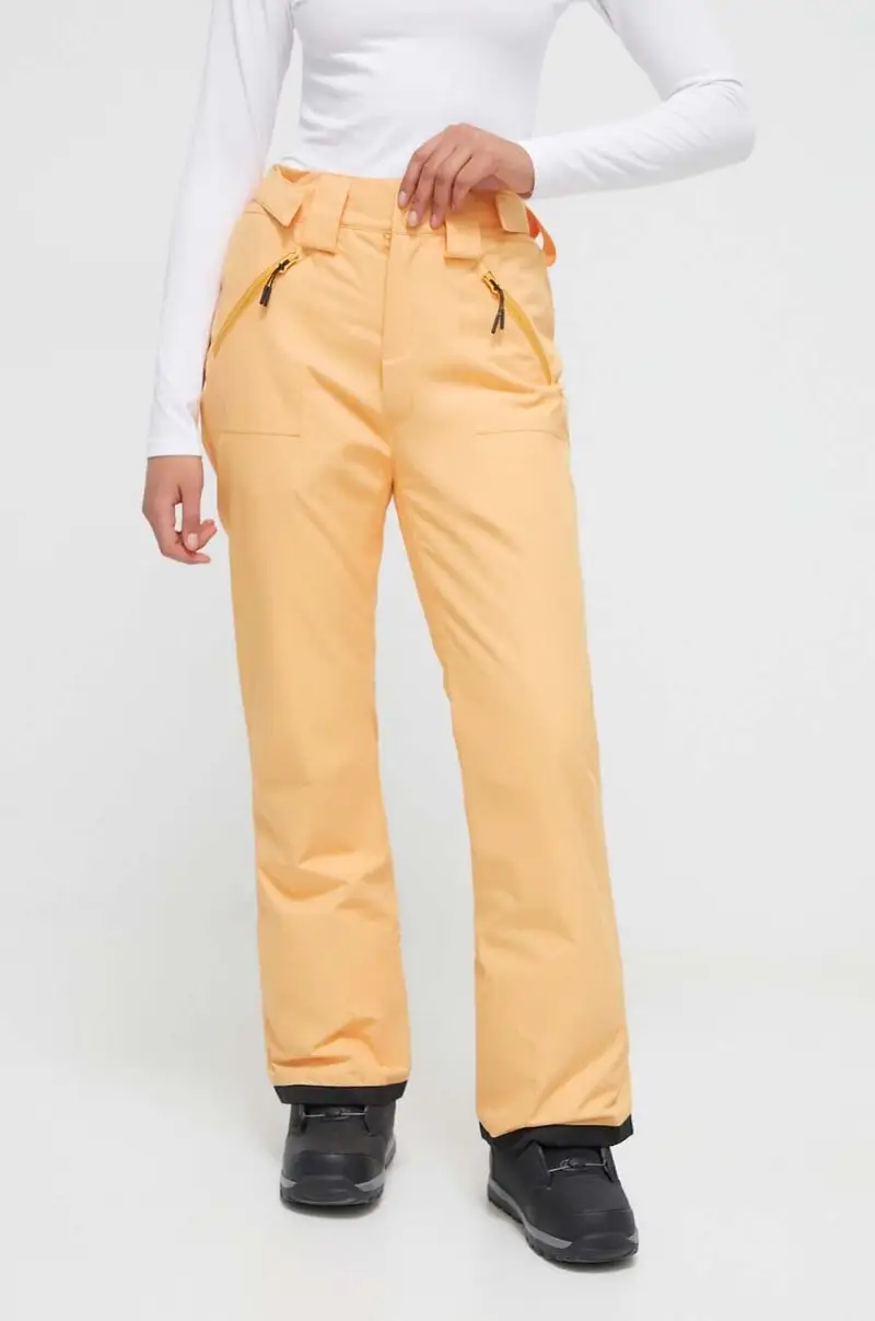 pantaloni Rider colore arancione