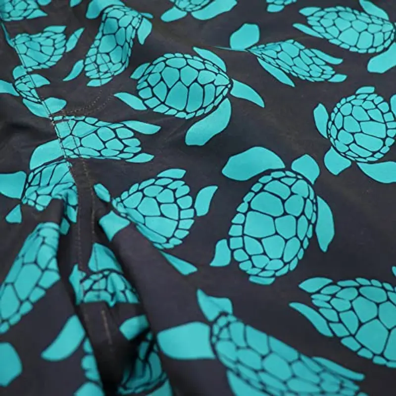 RIPT Pantaloncini da Nuoto Bambino Essentials Asciugatura Rapida Protezione Solare UV 50, Blu Navy/Turchese, 9-10 anni miniatura 3