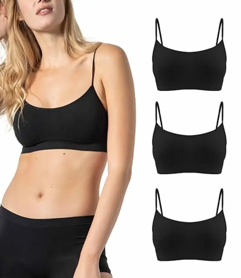 Risalti Bralette Donna Nero 1603497