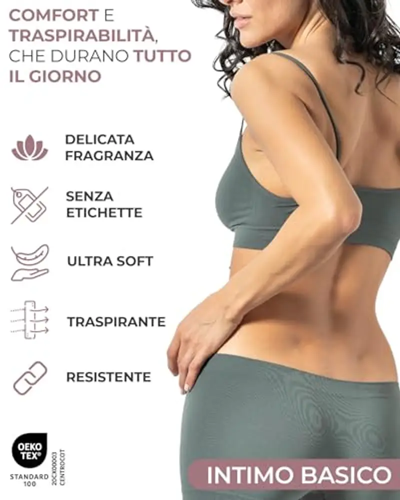 Risalti Bralette Donna Multicolore 1603499 miniatura 3