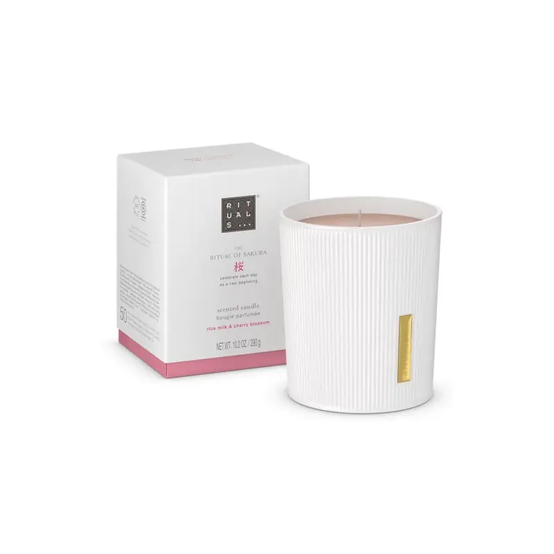 Home Collection The Ritual of Sakura Scented Candle 290g - - Candele profumate miniatura 2