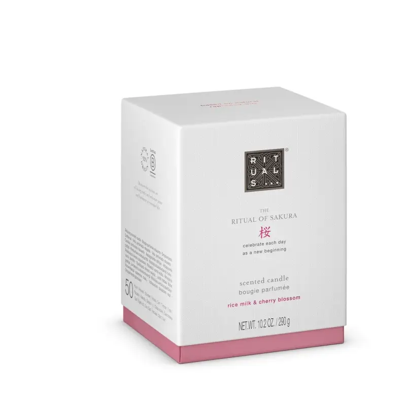 Home Collection The Ritual of Sakura Scented Candle 290g - - Candele profumate miniatura 3