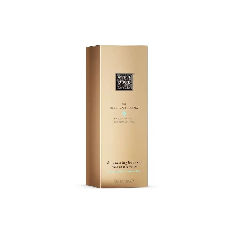 The Ritual of Karma Shimmering Body Oil - Olio e scrub corpo miniatura 3