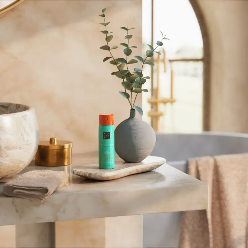 The Ritual of Karma Sun Protection Milky Spray SPF30 - Solari alta protezione miniatura 4