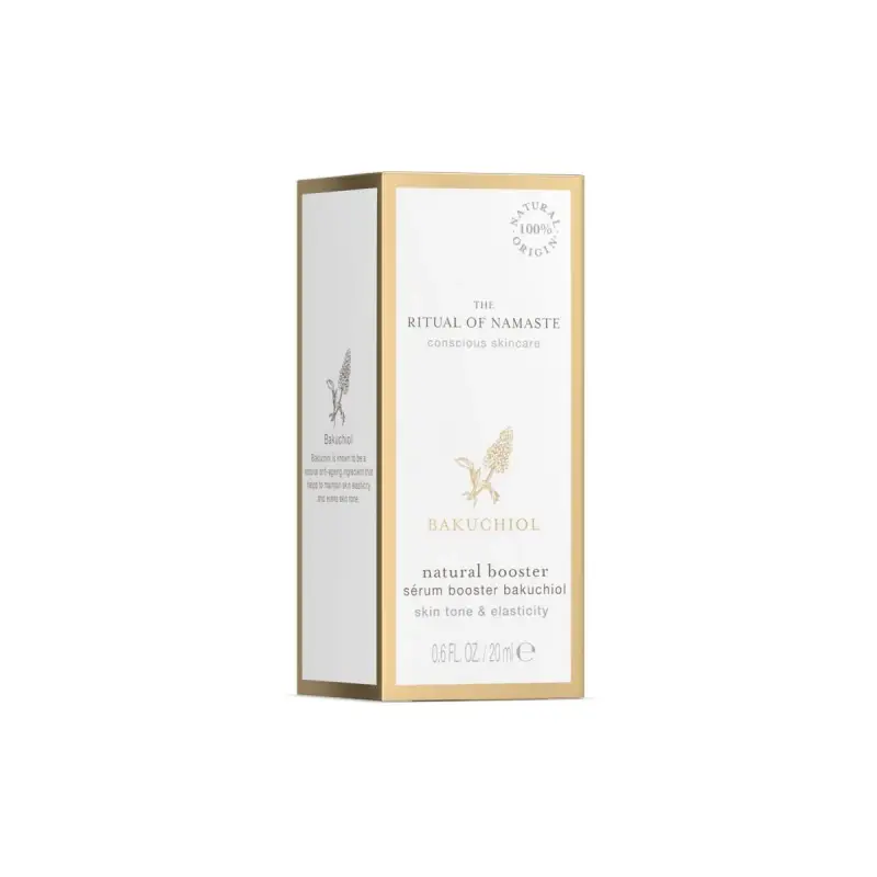 The Ritual of Namaste Bakuchiol Natural Booster - Trattamento antietà pelli mature, Siero antirughe miniatura 3