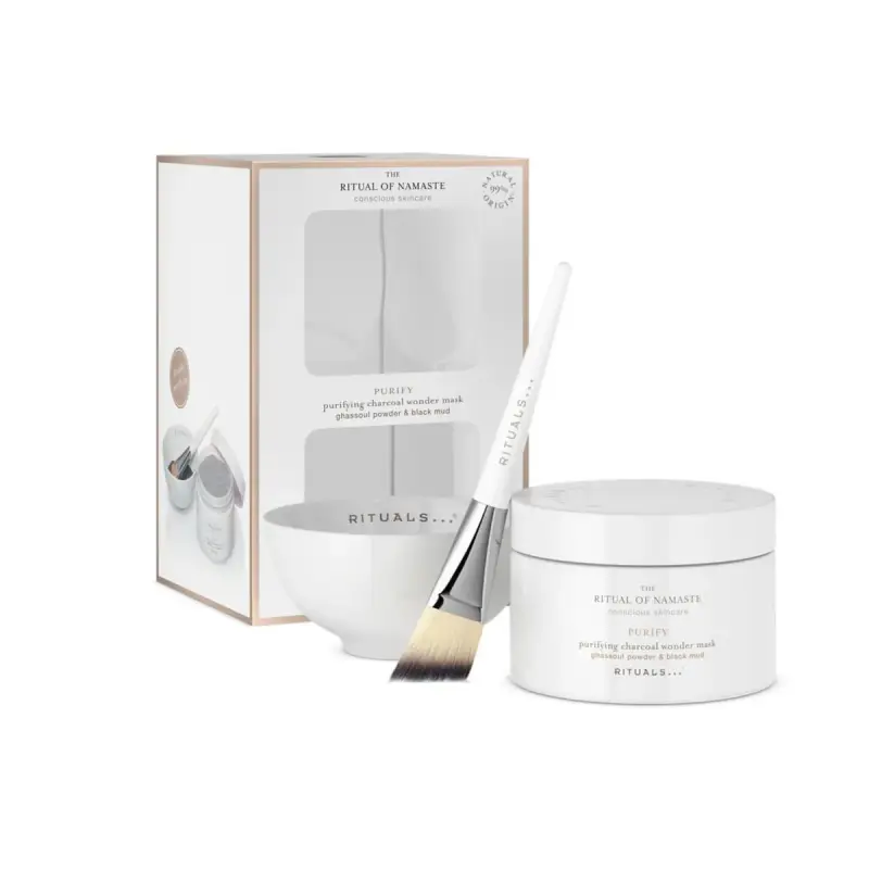 The Ritual of Namaste Purifying Charcoal Wonder Mask - Maschera viso purificante miniatura 2