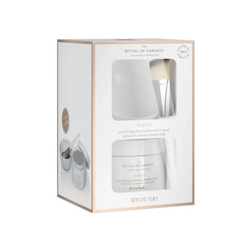 The Ritual of Namaste Purifying Charcoal Wonder Mask - Maschera viso purificante miniatura 3