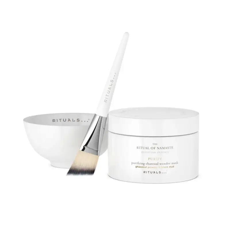 The Ritual of Namaste Purifying Charcoal Wonder Mask - Maschera viso purificante
