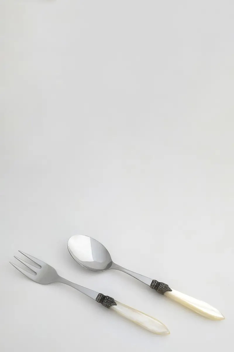 Set A Servire 'Laura' Bianco