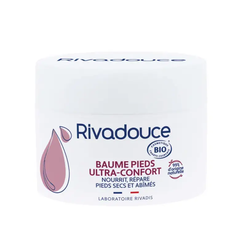 Balsamo piedi ultra comfort biologico Rivadouce 75 ml