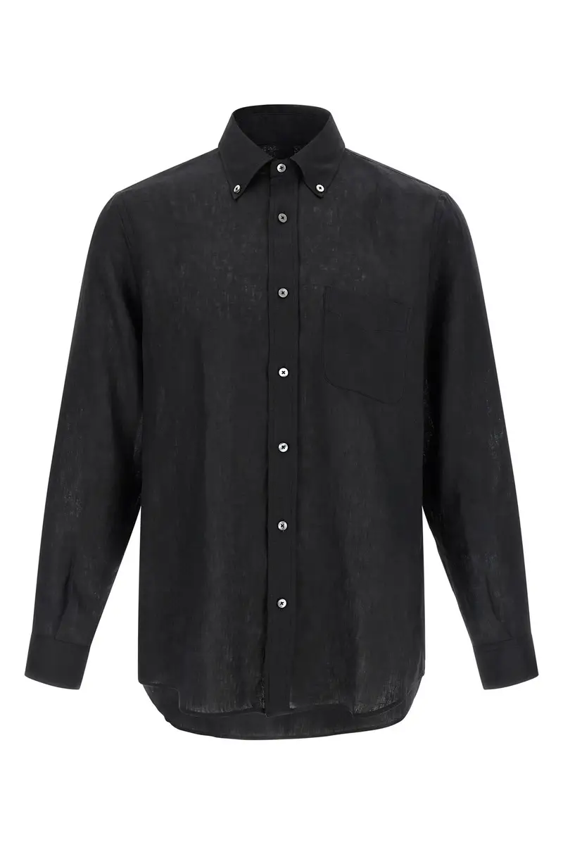 Camicia Lino Nero