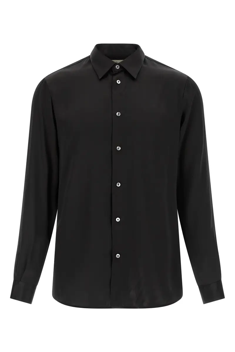 Camicia Seta Nero
