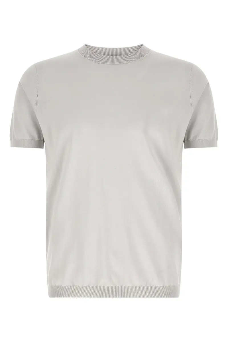 Maglia Cotone Lino Grigio