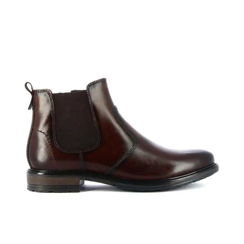 Stivaletti marroni modello chelsea