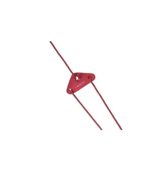 Guyline Alloy Adjuster - accessorio tende campeggio Red