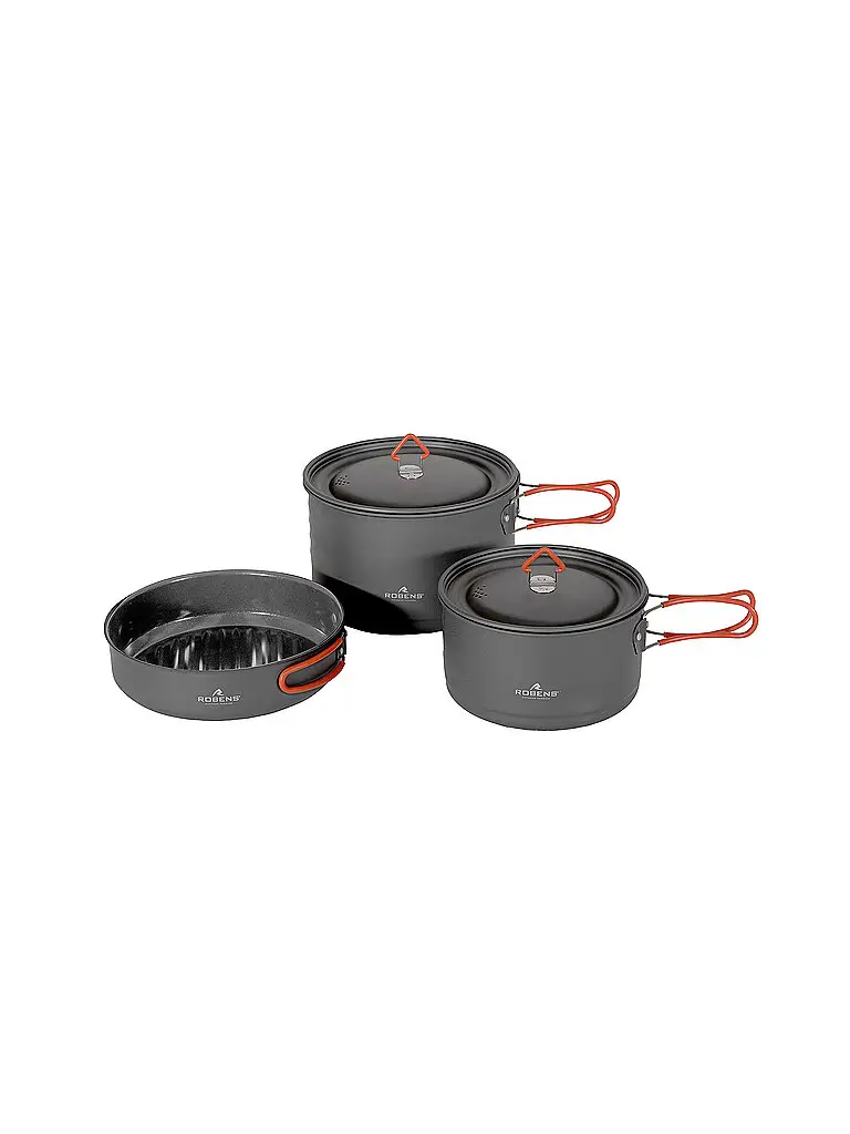Set da cucina da campeggio Basecamp Pro Ceramic Cook Set XL grigio