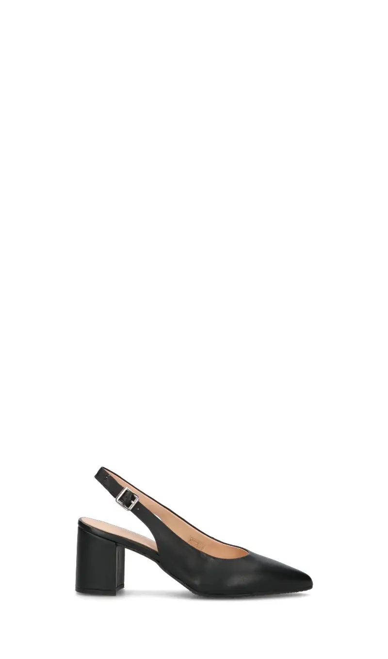 Slingback donna nera Vario