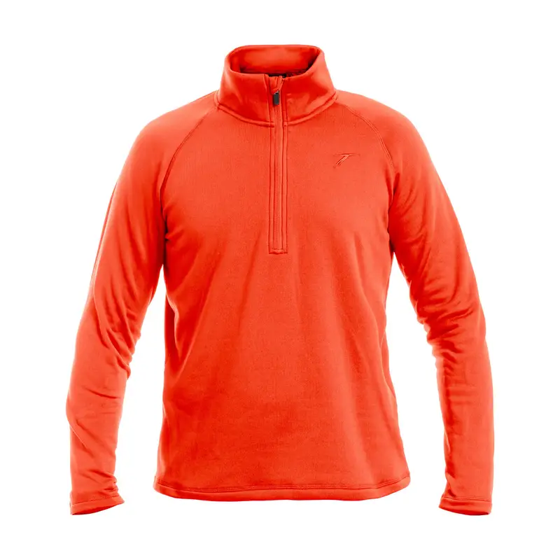 SOTTOTUTA ZENO 1/2 ZIP STRETCH Arancio
