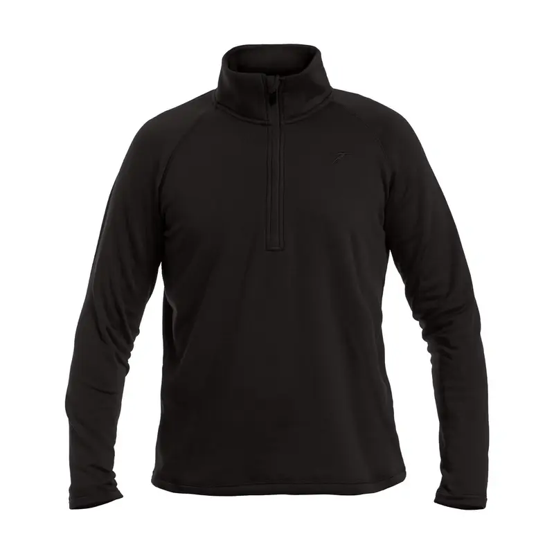 SOTTOTUTA ZENO 1/2 ZIP STRETCH Nero