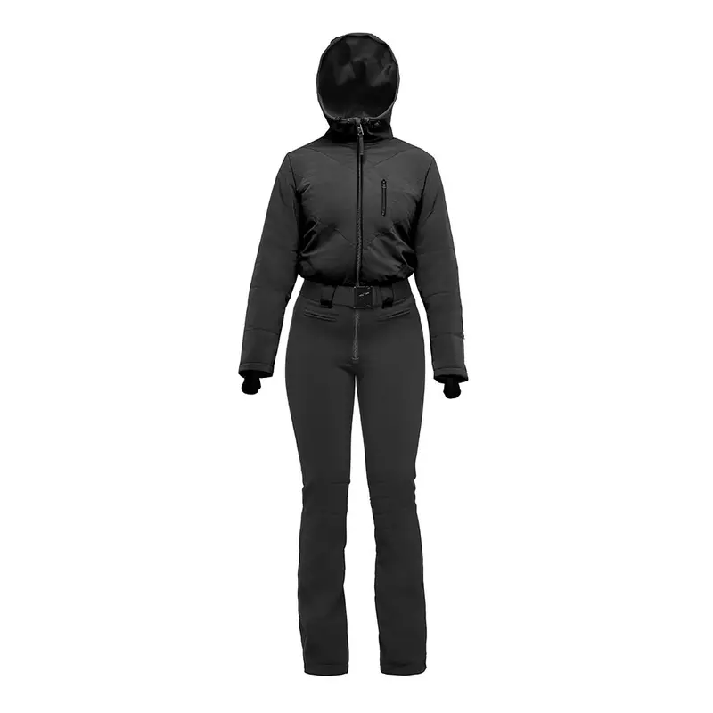 Tuta Sci Intera Nero Donna 46